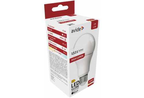 LED Globe A60 13W E27 WW