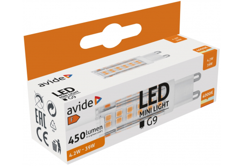 LED 4.2W G9 NW flat