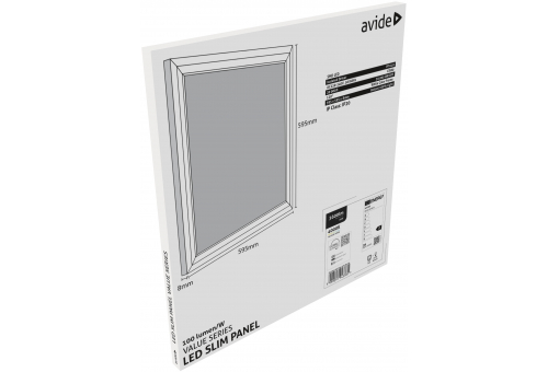 LED Panel 600x600mm 36W NW 100lm/W Value Range