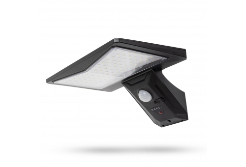Napelemes plast Nástenná lampa 4W SMD s pohybovým snímačom